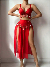Sexy Underwear Exotic Belly Dance Accessories Tassel Game Clothing Fun Suit