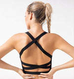 Seamless Plus Size Cross Beauty Back Women's Push-up Bra