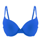 Women's Breathable Smooth Underwire 3/4 Cup Small Chest Push-Up Comfortable Adjustable Anti-Sagging Thin Bra