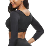 New Style Long Sleeved Shapewear Big Size Push up Front Closure Shapewear Bra