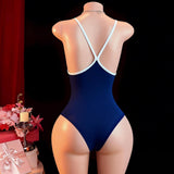 Sexy Lingerie Pure Desire Seduction Bikini Leotard Bodysuits Gymnastics Suit Tight Swimsuit Polyester