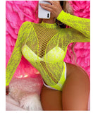 Trending Products New Arrival Fishnet Pantyhose / Tights Sexy Lingerie Sheer Mesh Bodysuit