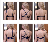 Deep v Beautiful Back Backless Bra Invisible Bra Push up Bra