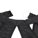 Open-Crotch Jumpsuit Halter Bodysuit Women's Sexy Lingerie Polyester ODM European American