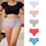 High Quality Sustainable Breathable Lace Waist Design Woman Mid-rise Underwear Briefs Panty Ladies Underwear