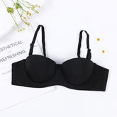 Popular Thin Cup Wire Bra Elegant Temperament Comfortable Breathable Push up Bra for Women