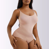 European American Plus Size Women's Full Body Sling Abdomen Tinting Body Corset Postpartum Hip Lifting Seamless Body Firm
