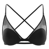 Lace Women Bras Backless Plain Underwear Elegant Women's Underwear