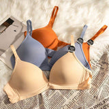 Soft Women Bras Comfortable Classic Bra Casual Girl's Bra