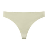 European American Knitted Ice Silk Anti-Bacterial Bikini Panties Women Low-Waist Comfortable Breathable