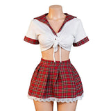 Plus-size Sexy Lace Two-piece Lingerie Set European/American
