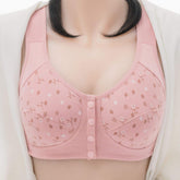 Front Open Front Closure Bra Large Size Sports Underwear Women's Bra