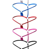 Ultra-small Thong Women's Panties Solid Color Simple Versatile T-style Sexy One-string Design Low-rise Mini Briefs