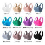 Shockproof Running Fitness Yoga Removable Seamless Pad Bra Plus Size Women's Underwear