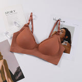 High Quality Plus Size Seamless Daily Bra Mommy Wirefree Underwear Comfortable Maternity Lactation Nursing Bra