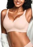 Women's Seamless Bra Without Underwire and Jelly Bra for Daily comfort