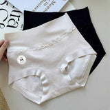 Cotton Women's Underwear 7A Grade Pure Cotton High Waist Cotton Breathable Girls Panties