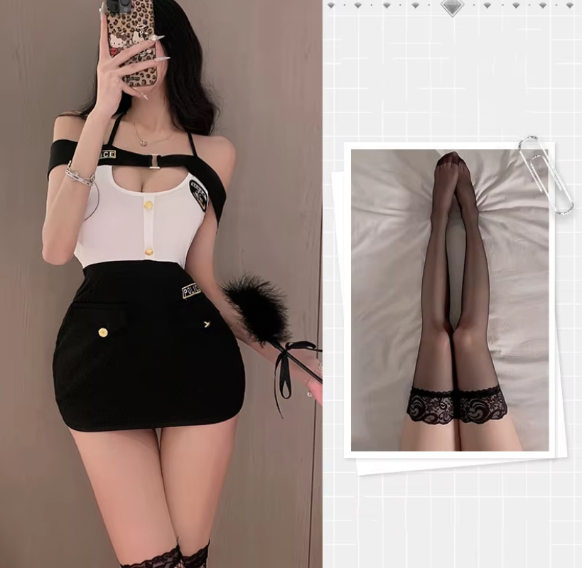 Pure Sex Lingerie Queen Suit Night Tight Role Playing Sexy Cos Royal Sister Uniform