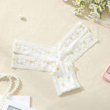 New Designer Hollow Out Double Cross Strap Soft Low-waisted Star Patterned Women's Lace Underwear Thong Panties