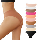 Large Size Pure Cotton Anti-Bacterial Thin Crotch Triangle Panties Breathable Ice Women