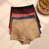 Plus Size Breathable Ladies Briefs Elastic Underwear Women Seamless High Waist Panties