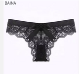 Elastic Waist Thong – Luxury Sheer Lace T-Pants in Plus Sizes