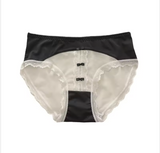 Breathable Crotch Chinese-style Girly Lace Dreamy Ethereal Mid-rise Underwear Hip-hugging