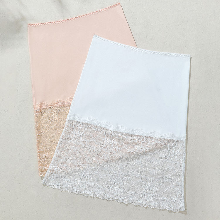 Wholesale New Design High Waist Lace Sexy Tummy Control Women's Tight Butt Lifter Petticoat Underskirt with Lace Hem