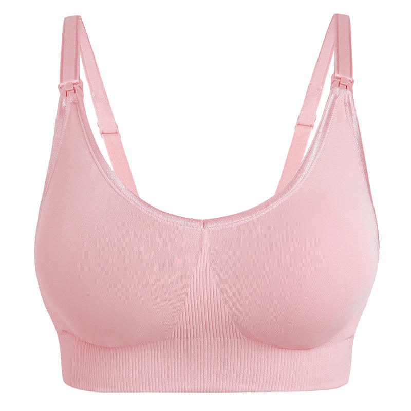 Hot Selling Seamless Sexy Front Open Padded Breastfeeding Maternity Nursing Bra