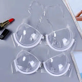 Plastic Bra Disposable Travel Wash-free Plastic Bra Transparent Bra