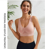 Shockproof Running Fitness Yoga Removable Seamless Pad Bra Plus Size Women's Underwear