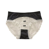 Breathable Crotch Chinese-style Girly Lace Dreamy Ethereal Mid-rise Underwear Hip-hugging Thong