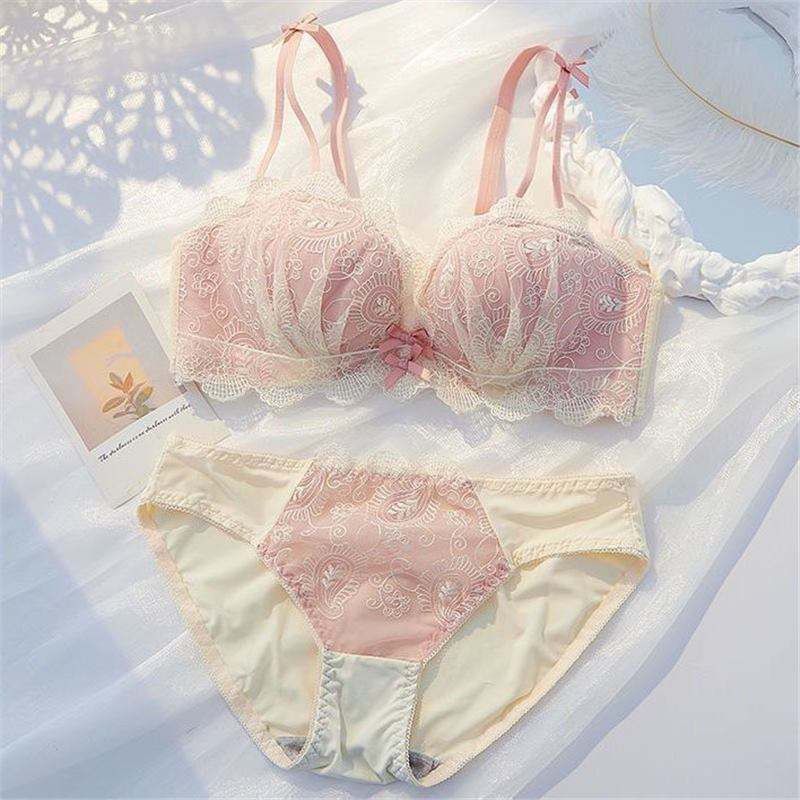 Hot Sexy Fancy Woman Underwear and Bra Set Underwear Bra Panty Set