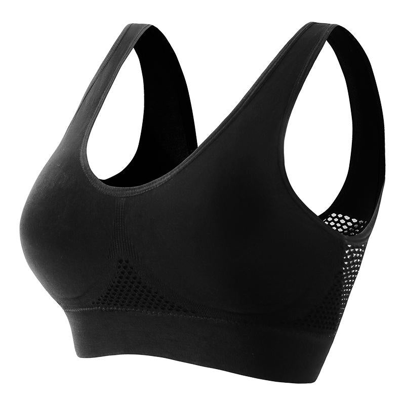 Shockproof Running Fitness Yoga Removable Seamless Pad Bra Plus Size Women's Underwear