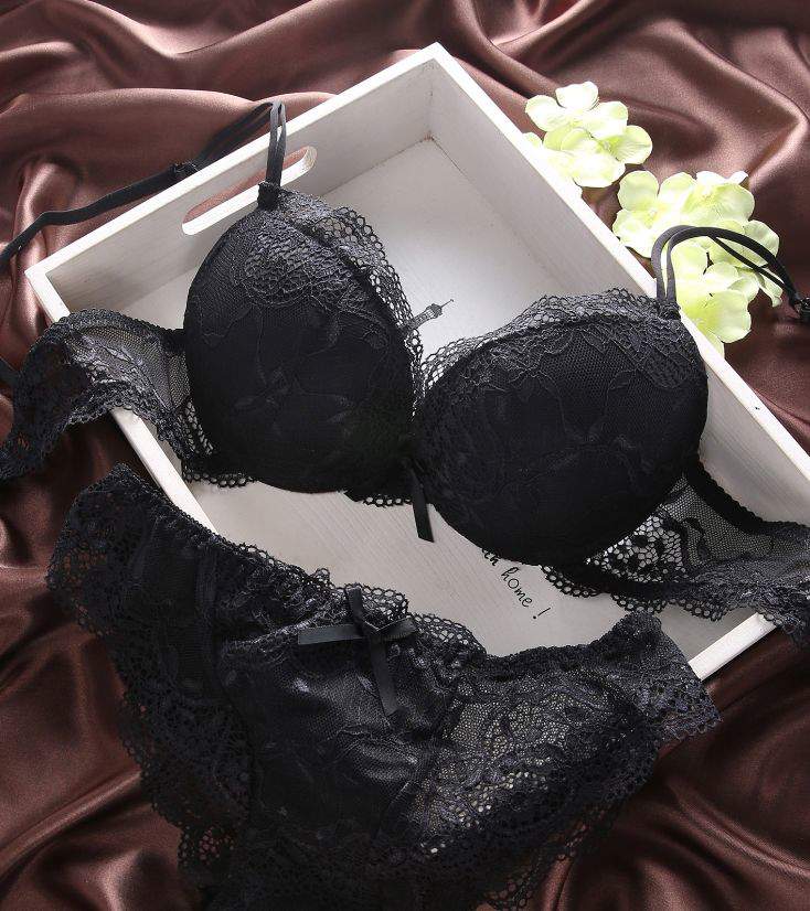 Push up Bra and Panty Set Comfortable Lace Underwear Set Bestselling Bra and Panties