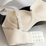 Round Cup Underwear Gather Close Accessory Milk Sexy Beautiful Back One-piece Seamless Thick Cup Bra