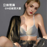 Round Cup Underwear Gather Close Accessory Milk Sexy Beautiful Back One-piece Seamless Thick Cup Bra