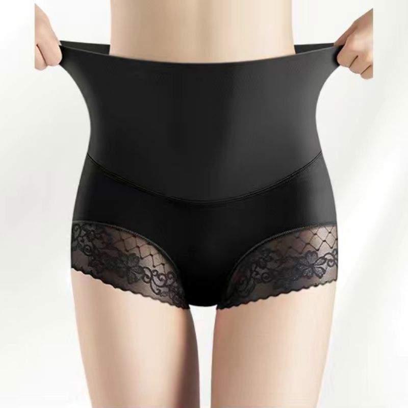 Belly Tightening Butt Lifting Body Shaping Pants High-Waisted for Women Summer Thin Breathable Seamless Underwear