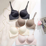 Wholesale Underwear Small Chest Soft Cup Rimless Women's One-Piece Breathable Seamless Bra