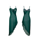 New Multi-color Breathable Summer Sexy Mesh See-through Pajamas Underwear Sling Nightgown Women's Homewear
