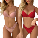 Push up Sexy Lace Women's Underwear Product Bra and Panties Sets Bra Set