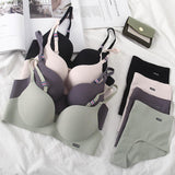 Seamless Bra and Panty Set Cheap Bra and Panties Sets Women's Underwear