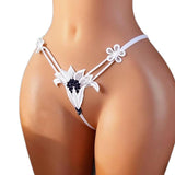 Lingerie Sexy Underwear Three-Point Lace Thong Polyester Dobby Fabric Pure Desire European/American