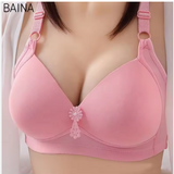 Wholesale Women’s Plus Size Seamless Bra – High-Support Padded Push-Up with Reinforced Straps