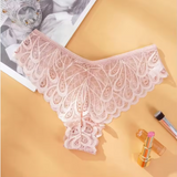 Women’s Luxury Lingerie – Low-Rise Sheer Lace Briefs & Colorful String Panties for Women