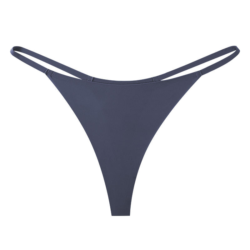Thong Underwear Women Low Rise Light and Thin Seamless Panties G-string for Ladies