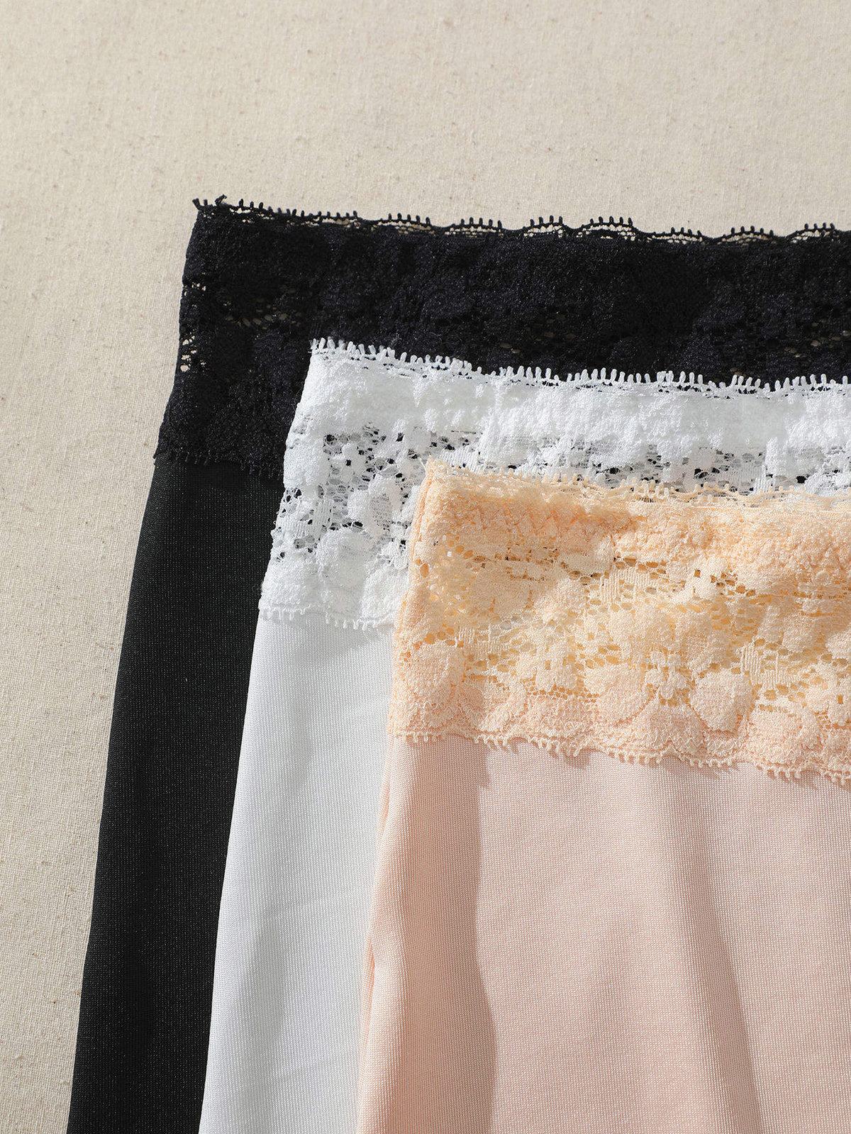 New Arrival Lace Women's Half Slip Underskirt S-3XL Long Petticoat Underskirt Covered With Sheer