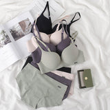 Seamless Bra and Panty Set Cheap Bra and Panties Sets Women's Underwear