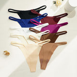 One-piece Low-waisted Women's Underwear Sexy Seamless Sports Triangle Pants