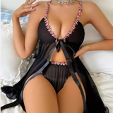 Luxury Plus Size Adjustable Strap Nightgown – Elegant Women’s Sleepwear with Sophisticated Curvy Silhouette